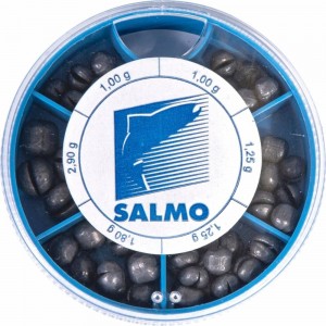 Набор грузил Salmo ДРОБИНКА PL 6 секций, крупные 120г, 1007-KP120