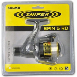 Безынерционная катушка SALMO Sniper SPIN 5 20RD блистер 5220RD-BL