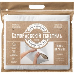 Сменный чехол для подушки Самойловский Текстиль 50/70, хлопок/полиэстер 764551
