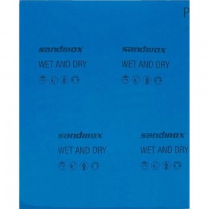 Бумага шлифовальная водостойкая WPF (230x280 мм, P2000, 50 шт) SANDWOX CW54.23.28.2000