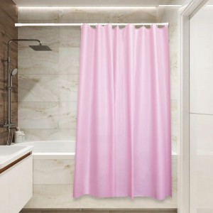 Штора для ванной Сантис peva pv-205 (розовая) 54 gsm 180x180 см 038700