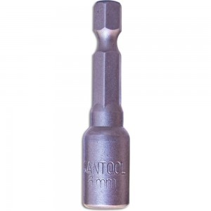 Ключ-насадка магнитная CrV 6 мм, 48 мм SANTOOL 031508-048-006