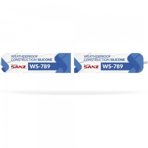 Атмосферостойкий силиконовый герметик для герметизации строительных швов SANZ WS-789 789-7271-C