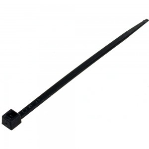 Стяжки черного цвета SapiSelco 2.5х75 мм, полиамид 6.6, уп. 100 шт. SEL.3.201R