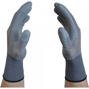 Перчатки для защиты от ОПЗ SCAFFA PU1850T-GR размер 10 00-00011913