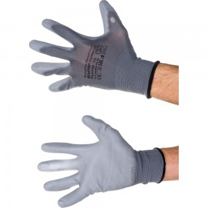 Перчатки для защиты от ОПЗ Scaffa PU1350P-DG размер 10 00-00012436
