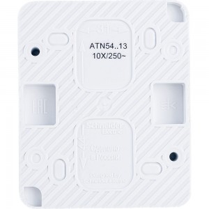 1-клавишный выключатель Schneider Electric AtlasDesign PROFI IP54 открытой установки с подсветкой 10 АХ ATN540113
