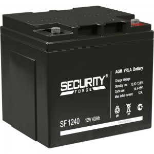 Батарея аккумуляторная Security Force SF 1240
