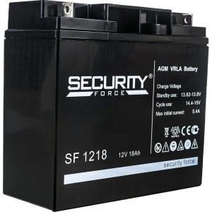 Батарея аккумуляторная Security Force SF 1218