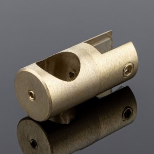 Сквозной держатель стекла SERVICE PLUS D02-507BGM/brass 