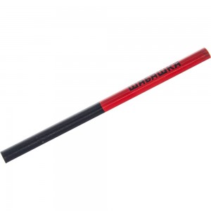 Малярный карандаш ШАБАШКА 180 мм, двухцветный, красно-синий, набор 12 шт 146-0004 206051