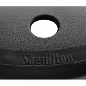 Барный стул Sheffilton SHT-S48 черный/черный муар CT-48 1