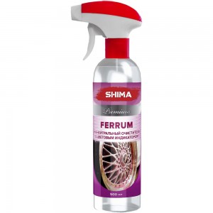 PH-нейтральный очиститель с индикатором цвета SHIMA PREMIUM FERRUM 500 Ml 4631111174432