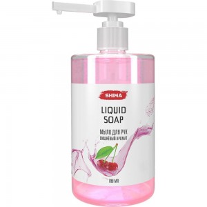 Жидкое мыло SHIMA HOME LIQUID SOAP с дозатором вишневый аромат, 700 мл 4603740920230