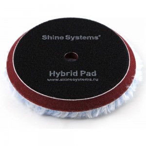 Гибридный полировальный круг Hybrid Pad 130 мм Shine systems SS534