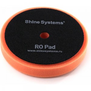 Круг полировальный мягкий оранжевый RO Foam Pad Orange 130 мм Shine systems SS547