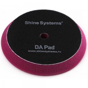 Полировальный круг твердый DA Foam Pad Purple 155 мм, лиловый Shine systems SS555