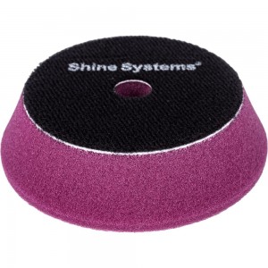 Полировальный круг твердый DA Foam Pad Purple 75 мм, лиловый Shine systems SS564