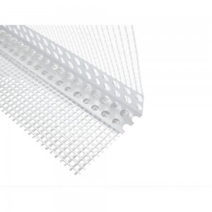 Углозащитный пластиковый профиль СХТ 20х20 с сеткой 100х150 мм, 145 гр, 3 м СХ0028