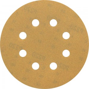 Круг шлифовальный на липучке siaone 1944 (5+1 шт; 125 мм; 8 отверстий; P220) sia Abrasives so6-125-8-220