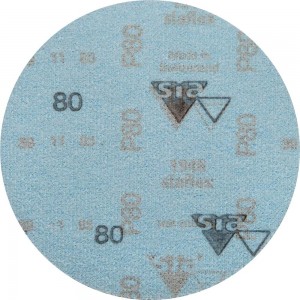 Круг шлифовальный на липучке siaflex 1948 (50 шт; 125 мм; без отверстий; P80) sia Abrasives sf50-125-0-080