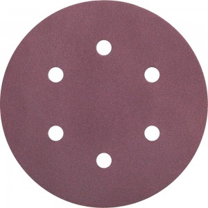 Круг шлифовальный на липучке siaspeed 1950 (5+1 шт; 150 мм; 6 отверстий; P100) sia Abrasives ss6-150-6-100