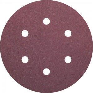 Круг шлифовальный на липучке siaspeed 1950 (5+1 шт; 150 мм; 6 отверстий; P120) sia Abrasives ss6-150-6-120