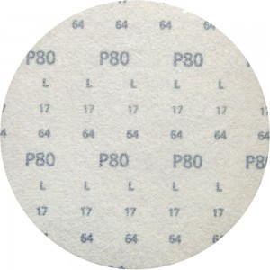 Круг шлифовальный на липучке siaone 1944 (50 шт; 125 мм; без отверстий; P80) sia Abrasives so50-125-0-080