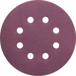 Круг шлифовальный на липучке siaspeed 1950 (5+1 шт; 125 мм; 8 отверстий; P280) sia Abrasives ss6-125-8-280