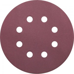 Круг шлифовальный на липучке siaspeed 1950 (5+1 шт; 125 мм; 8 отверстий; P150) sia Abrasives ss6-125-8-150