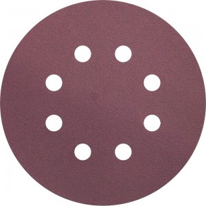 Круг шлифовальный на липучке siaspeed 1950 (5+1 шт; 125 мм; 8 отверстий; P100) sia Abrasives ss6-125-8-100