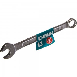 Комбинированный гаечный ключ 13 мм СИБИН 27089-13_z01