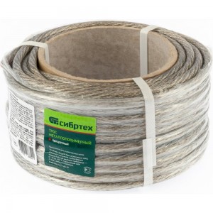Металлополимерный трос СИБРТЕХ 476413 Металлополимерный трос СИБРТЕХ 476413
