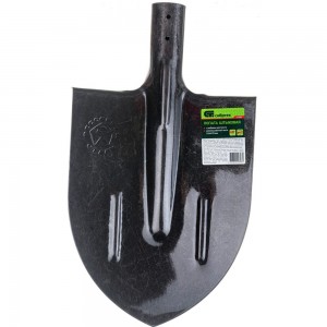 Штыковая лопата СИБРТЕХ с ребрами жесткости, рельсовая сталь, без черенка 61470