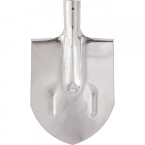 Штыковая лопата СИБРТЕХ нержавеющая сталь, 200х265 мм, ребра жесткости, без черенка 614375