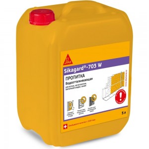 Гидрофобизирующая пропитка Sika Sikagard-703W, 5L 414