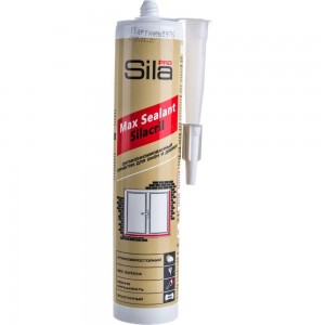 Силиконизированный герметик Sila PRO для наружных и внутренних работ 290 мл SSAUWH0290