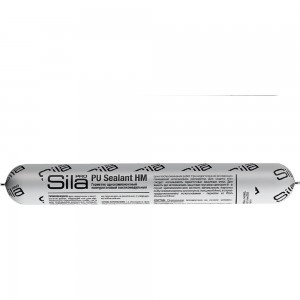 Полиуретановый герметик Sila PRO PU Sealant HM 600 GRAY высокомод., серый RAL 7004, 600 мл SLPUSG600