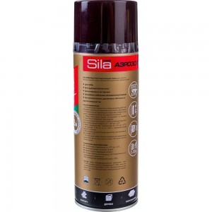 Универсальная аэрозольная эмаль Sila HOME Max Paint (шоколадно-коричневый RAL 8017; 520 мл) SILP8017