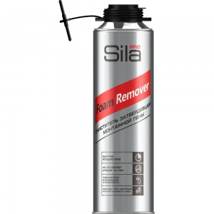 Очиститель затвердевшей монтажной пены Sila Pro foam remover 500 мл CLSLREM500