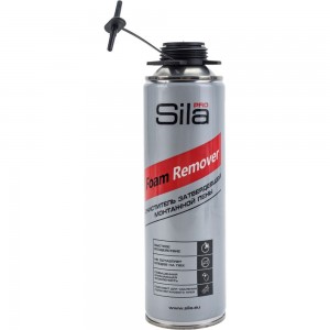 Очиститель затвердевшей монтажной пены Sila Pro foam remover 500 мл CLSLREM500