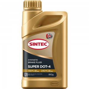 Тормозная жидкость Sintec SUPER DOT-4 0,910кг 800737