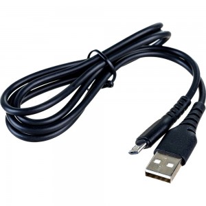 Кабель SKYWAY USB - microUSB 3.0А 1м Черный в пакете zip S09602007