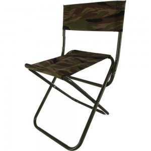 Складной туристический стул со спинкой Следопыт 320х340х580 мм, камыш PF-FOR-S09