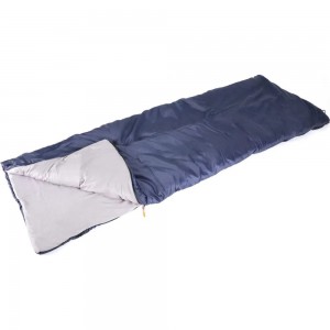 Спальный мешок-одеяло Следопыт Camp, 200x75 см, до 0С, 3-слойный, темно-синий PF-SB-37