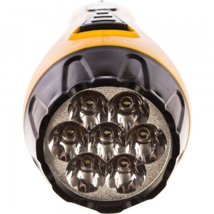Аккумуляторный светодиодный фонарь Smartbuy 7 LED с прямой зарядкой, желтый SBF-86-Y
