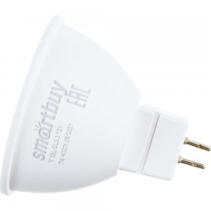 Светодиодная лампа Smartbuy LED Gu5,3/ 12V-07W/4000 SBL-GU5_3-07-40K-12V