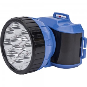 Аккумуляторный налобный фонарь Smartbuy 12 LED, синий SBF-26-B