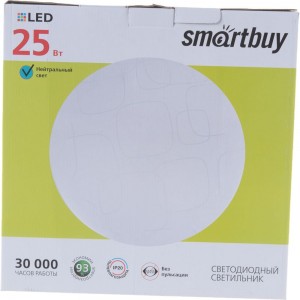 Светодиодный потолочный светильник Smartbuy LED 25W Cube SBL-Cube-25-W-6K