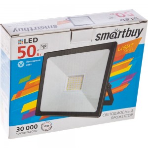 Светодиодный прожектор Smartbuy LED FL SMD LIGHT 50W, 6500K, IP65 SBL-FLLight-50-65K